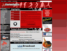 Tablet Screenshot of clarionsports.com